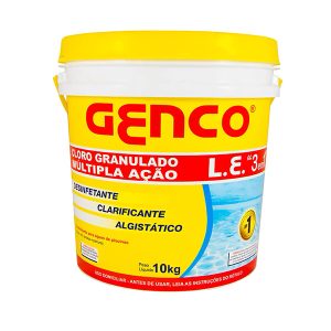 Cloro Granulado 3em1 L E Genco 10kg