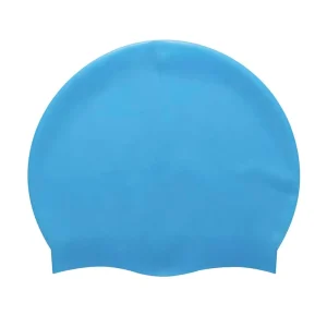 Touca de Natação Silicone - Azul