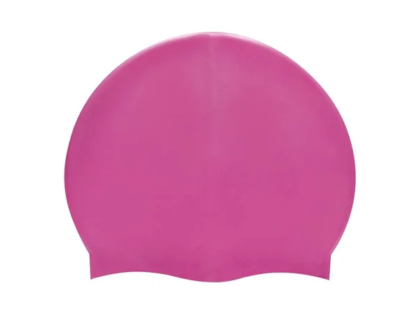 Touca de Natação Silicone - Rosa