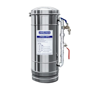 Filtro Residencial Unisol 500 L/h - (Com carga Quartzo e Carvão)