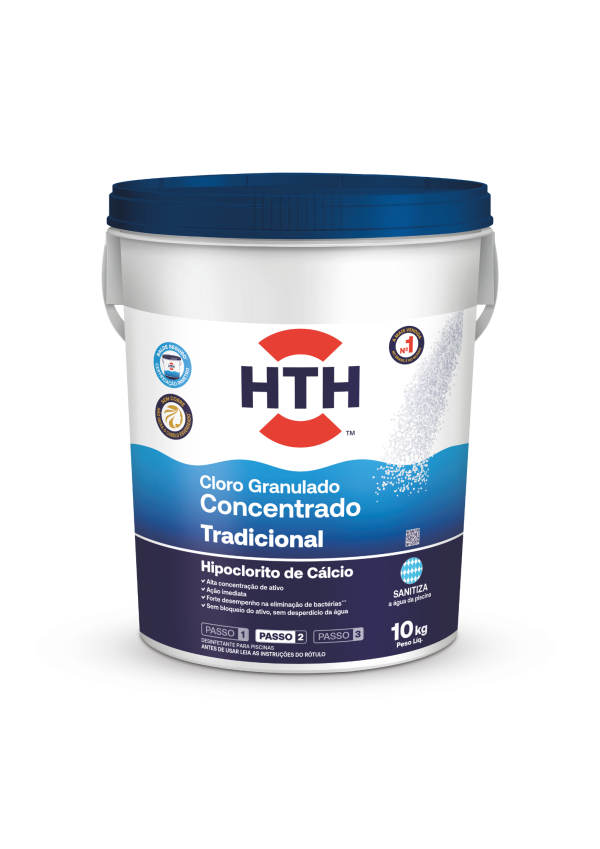 Cloro Gran. Concentrado 65% HTH - 10kg