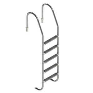 Escada para Piscina Inox 5 Degraus - Inaqua