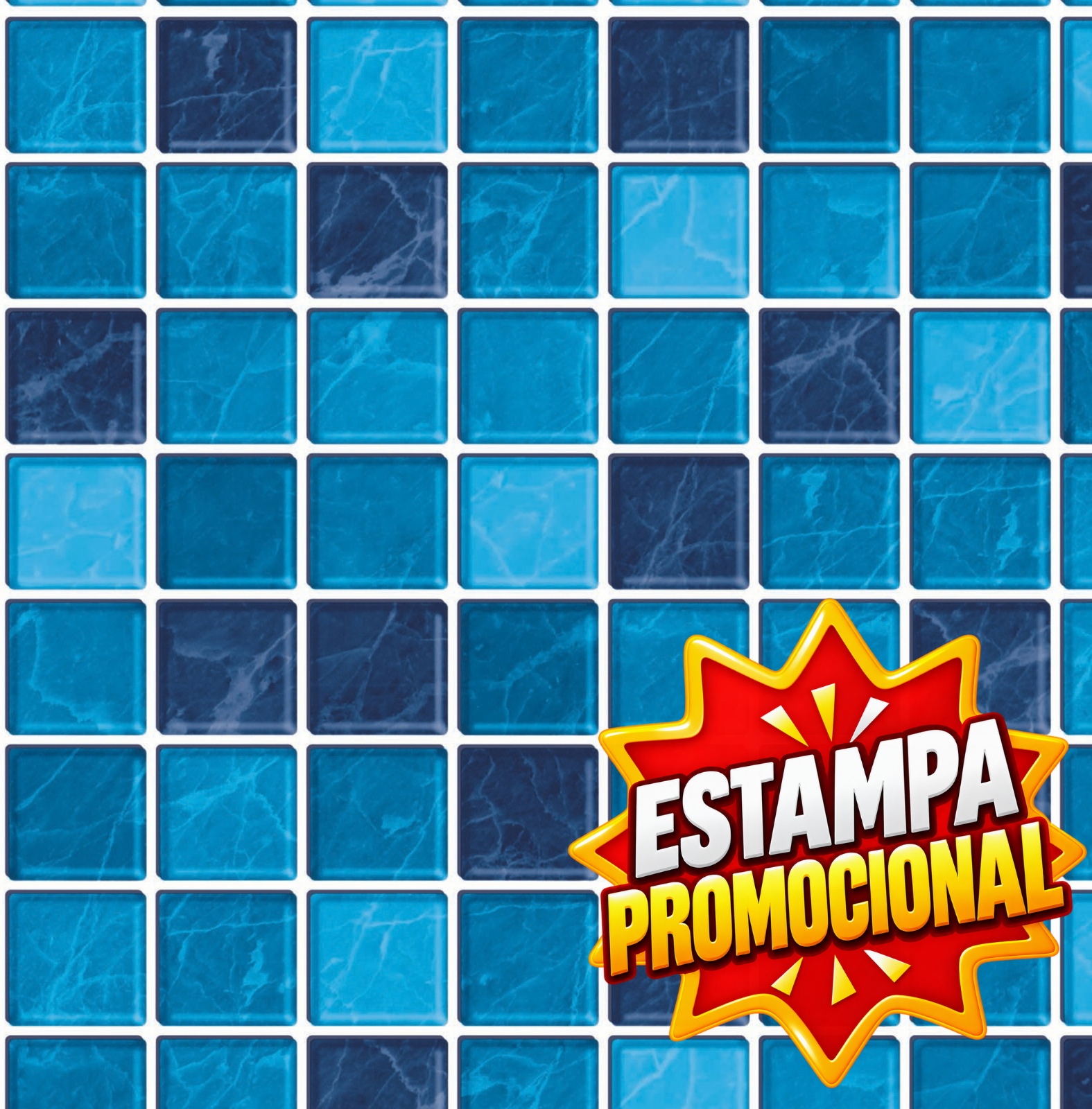 Vinil Estampa Mod. Pastilhado - Alliance