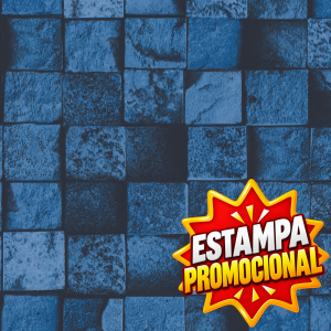 Vinil Estampa Mod. Rock Blue - Alliance