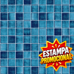 Vinil Estampa Mod. Chameleon Blue - Alliance