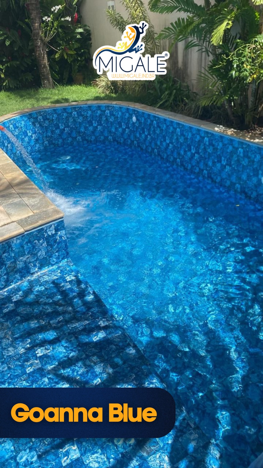 Vinil Estampa Mod. Goanna Blue - Alliance - Imagem 6