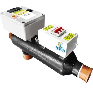 Aquecedor Automático 18kW Piscinas até 100 Mil Litros Trifásico - Crostec