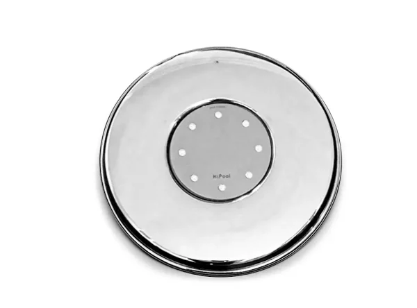 Luminária de Led Para Piscina 24W RGB em Aço Inox Polido HiPool