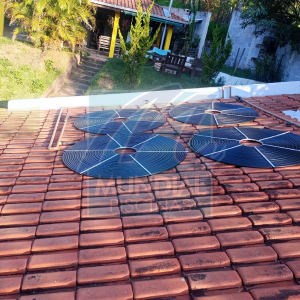 Instalação de aquecimento solar
