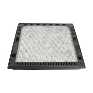 Tampa Casa de Máquinas Colmeia com Rebaixo e Grelha Aparente