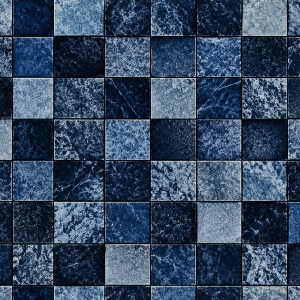 Vinil Estampa Mod. Blue Stone - Alliance