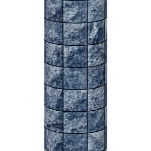 Vinil Estampa Mod. Hijau Oceana Blue - Sibrape
