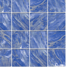 Vinil Estampa Mod. Skink Silver Blue - Alliance